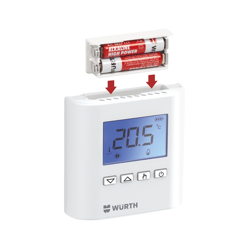 Termostato Ambiente Da Incasso Regolazione Temperatura Alimentato A Rete 230v 50hz - Foto 13