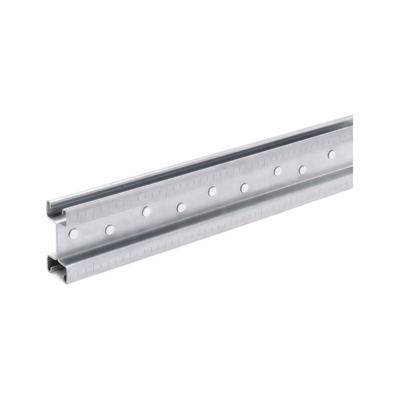 Rail de montage en C VARIFIX® 41/86 acier galvanisé à chaud - non perforé