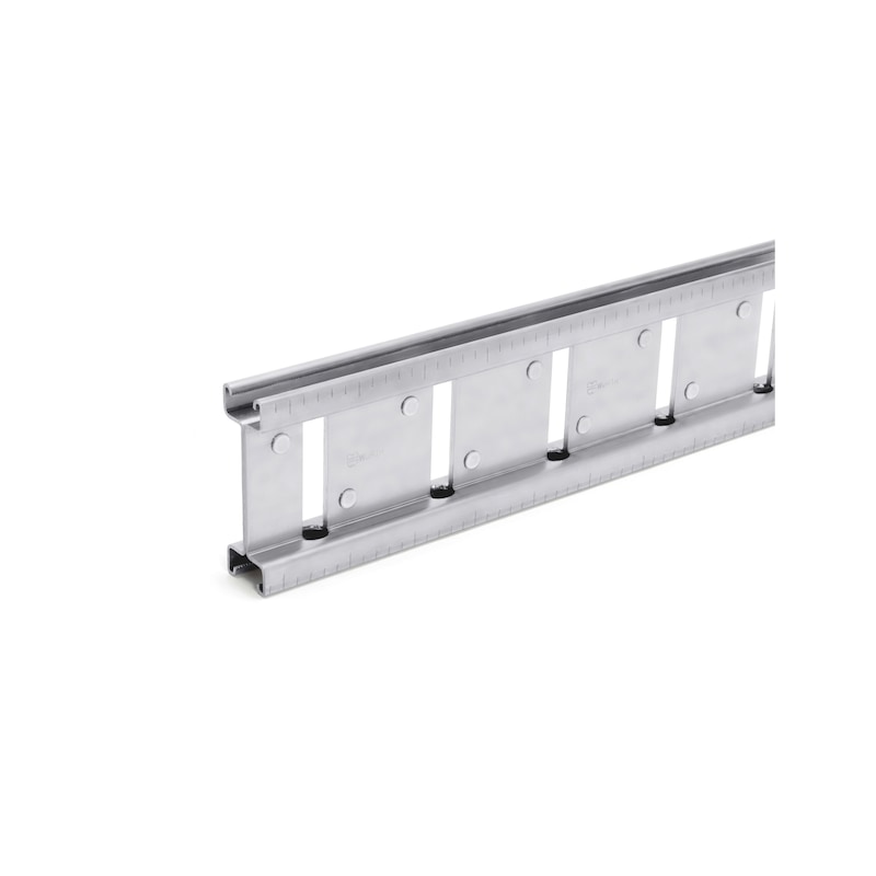 Rail de montage en C VARIFIX® 41/128 acier galvanisé à chaud