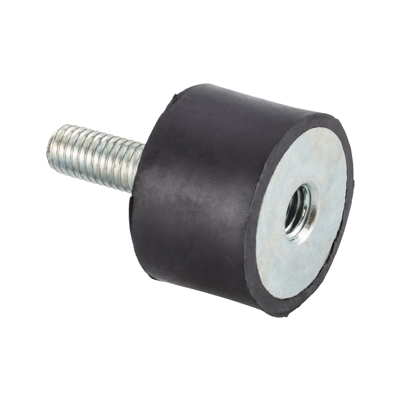 Silent-block type B caoutchouc/métal - anti-vibration