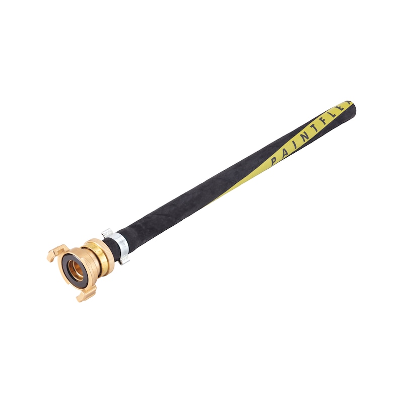 PP Anschlussschlauch DN 50 Grau Flexibel Länge 500mm