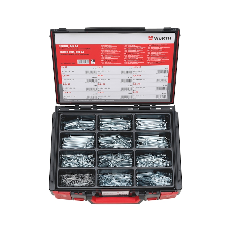 Κοπίλια, συλλογή 1775 τμχ. σε εργαλειοθήκη συστήματος 4.4.1