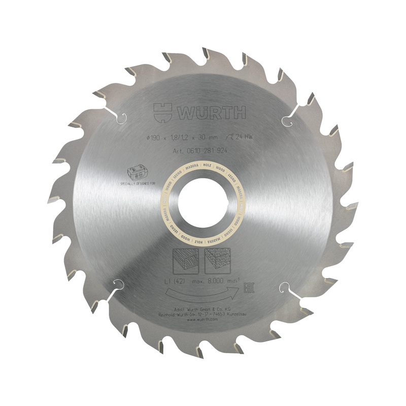 Kreissägeblatt für Akku-Holzhandkreissäge AHKS 18-68 COMPACT M-CUBE