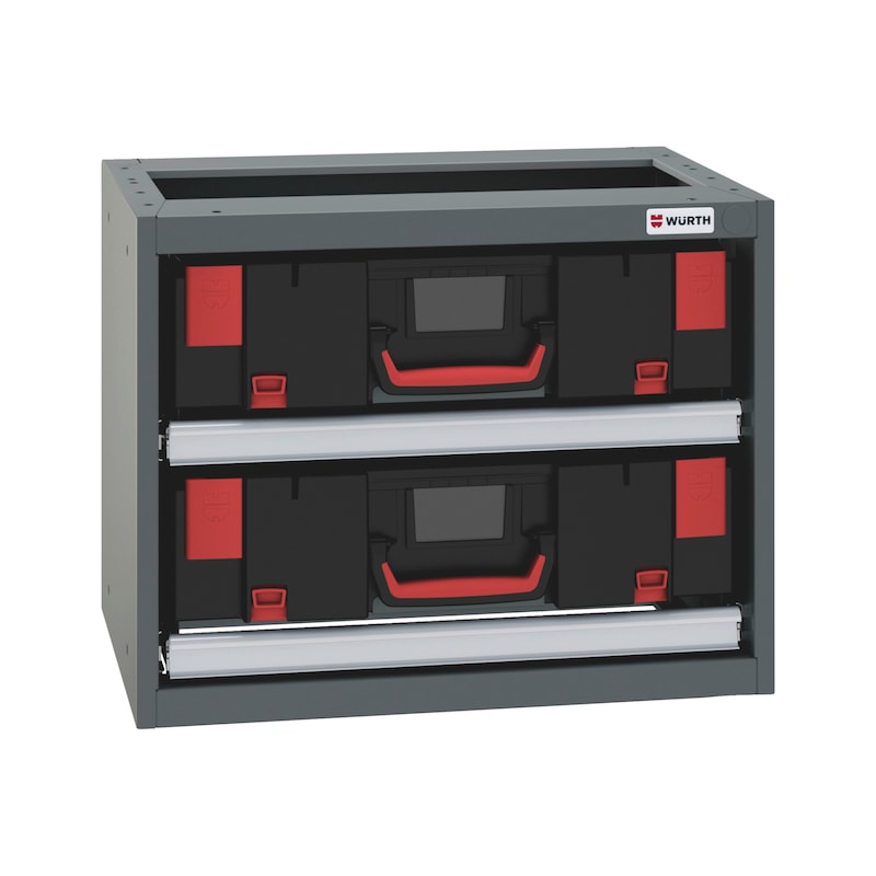 Wurth Drawer Module Buy Case module with two sliding shelves online | WÜRTH