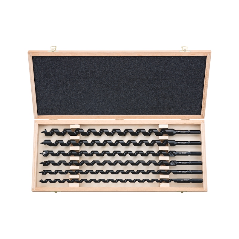 Coffret de mèches à bois Longlife et Speed 390 mm