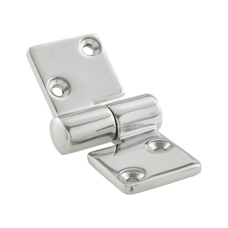 Charnière démontable polie inox A4