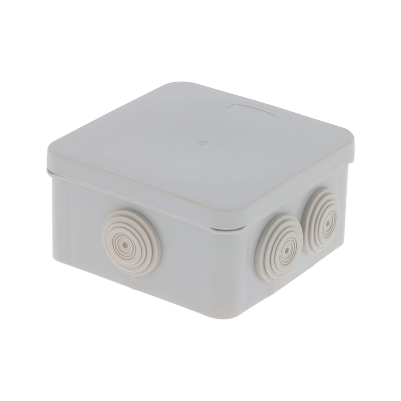 Boîte de dérivation carrée sans halogène à clipser