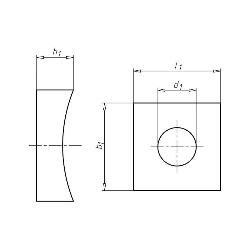 Shim ring for Standard clamping element - 2 Shim ring for Standard clamping element - 2