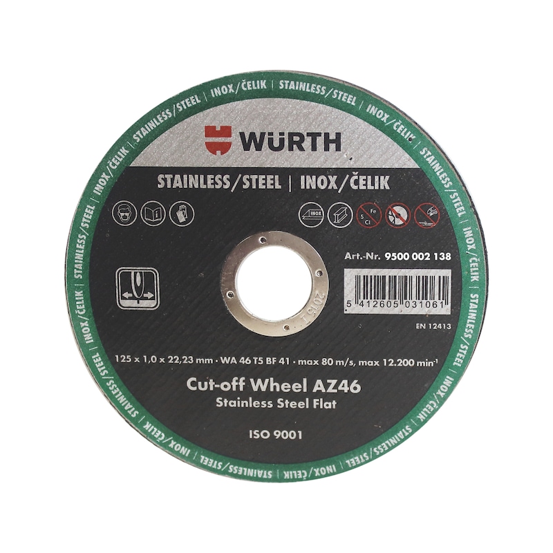 Δίσκος κοπής για ανοξείδωτο χάλυβα