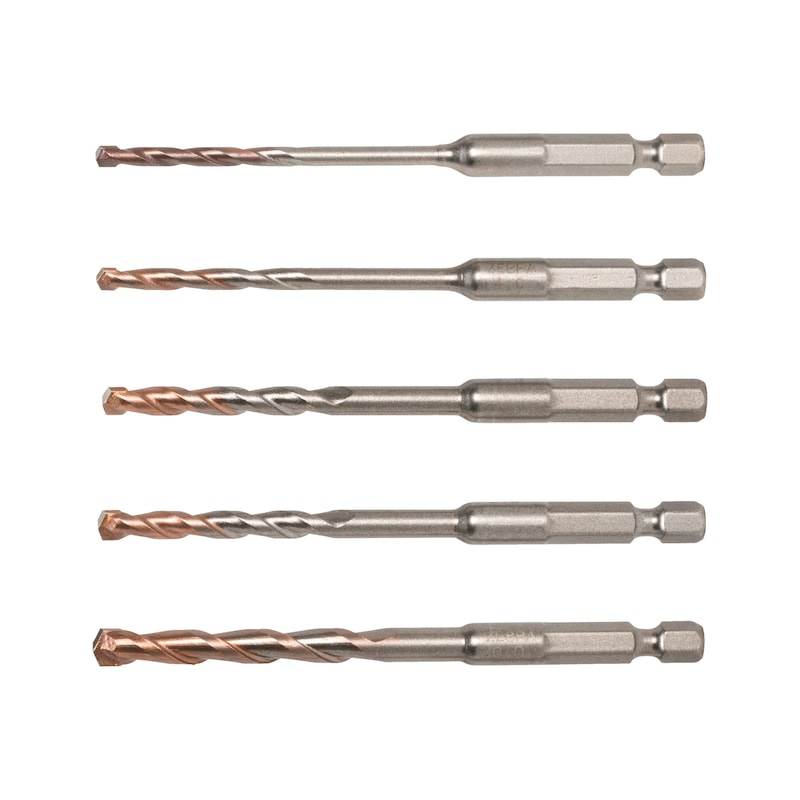 Jeu de forets multi-matériaux pour tuiles MFD-S