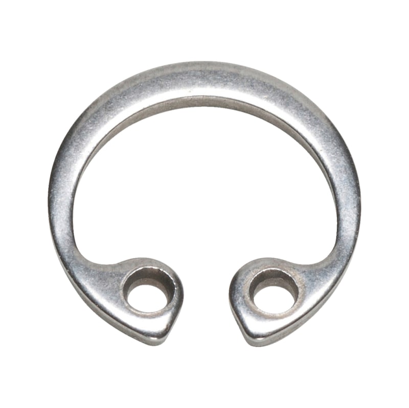 Circlip intérieur pour alésage - DIN 472 - inox brut 1.4122