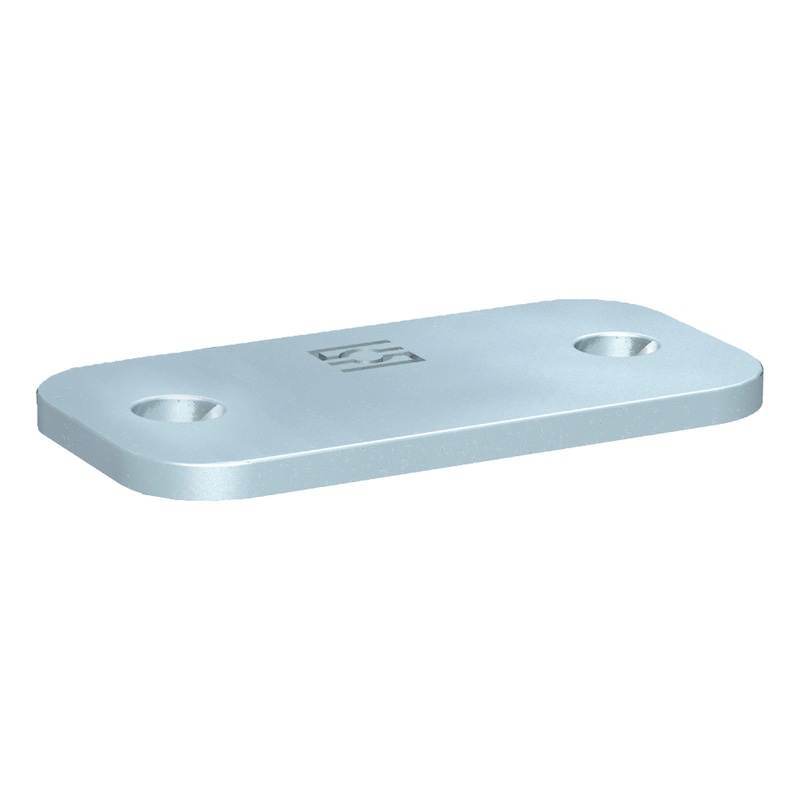 Plaque DIN3015-1 type DP acier zinc/nickel