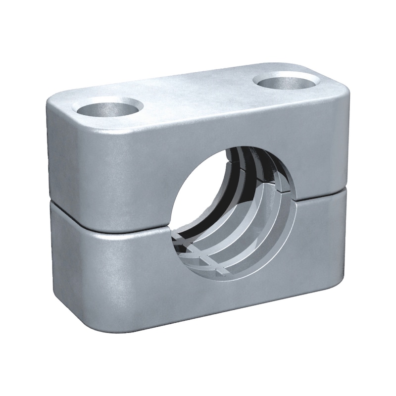 Collier de fixation DIN3015-1 standard interne striée ALU