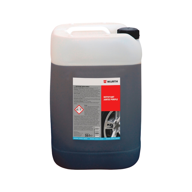 Nettoyant pour jantes Purple avec effet lustrant