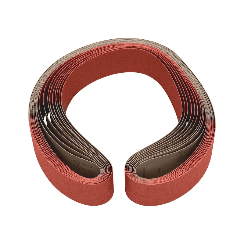 Courroie abrasive CERALINE pour meuleuse fixe - Grain 40 à 80