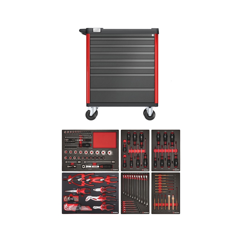 Bestykket værkstedsvogn 8.4 Basic