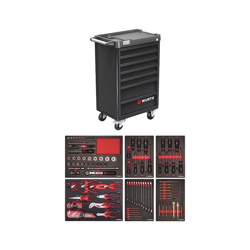 Bestykket værkstedsvogn 8.8 Basic