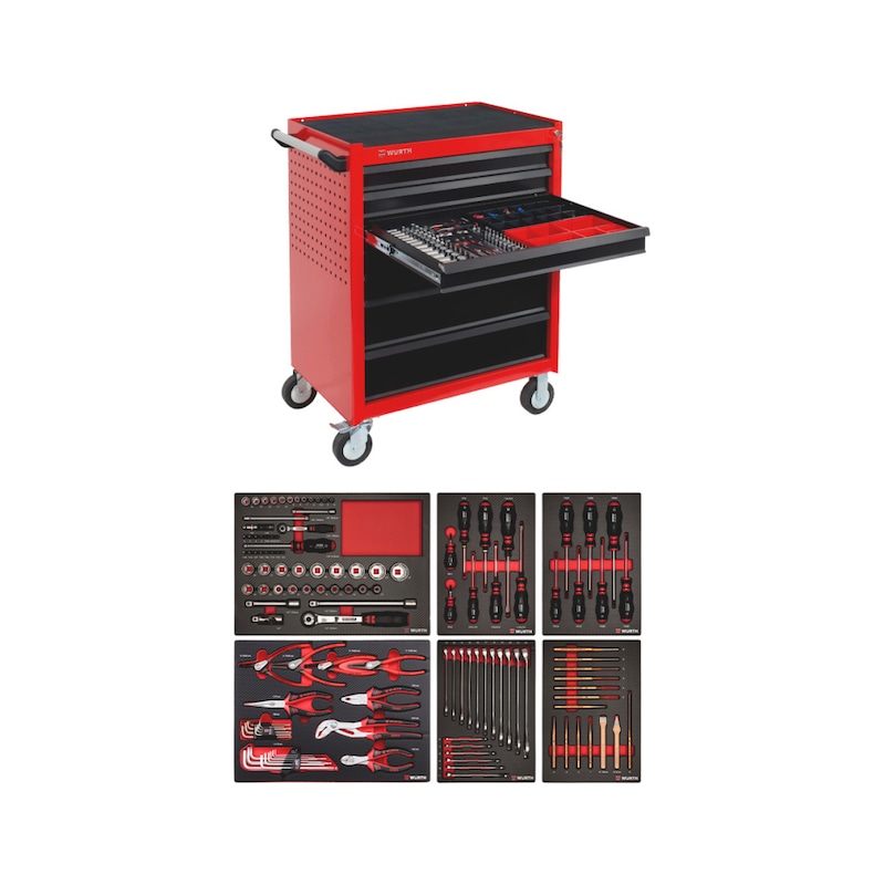 Bestykket værkstedsvogn  WE