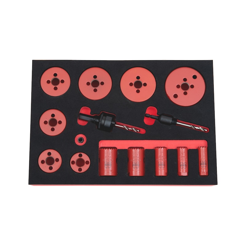 Jeu de scies-cloches HSS bimétal 16 pièces SOKO