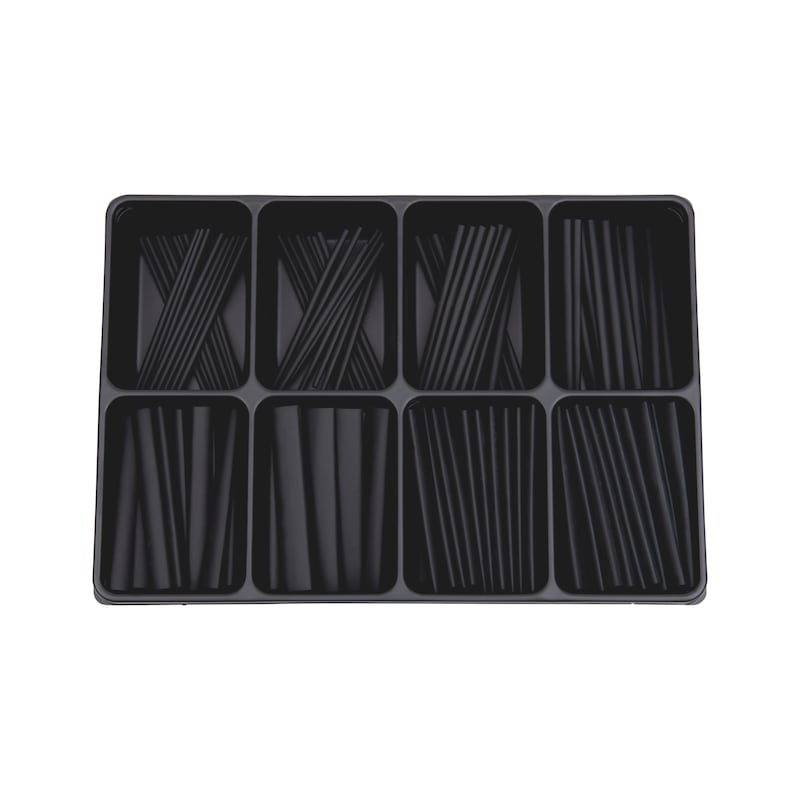 Assortiment de 130 gaines thermorétractables à paroi mince - SOKO