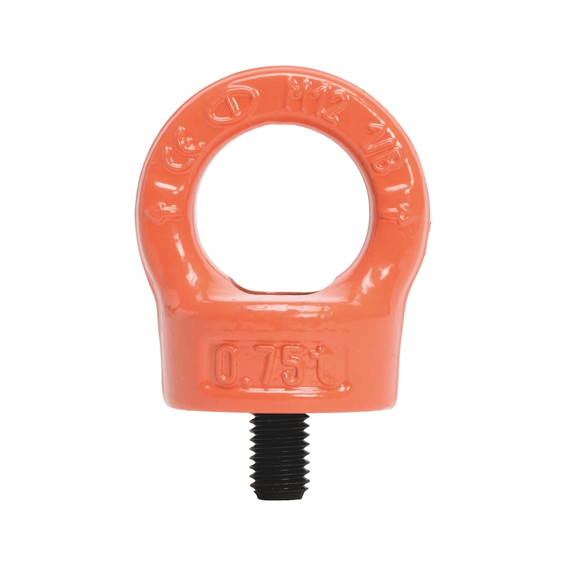 Anneau de levage mâle acier brut HQ pivotant 360°