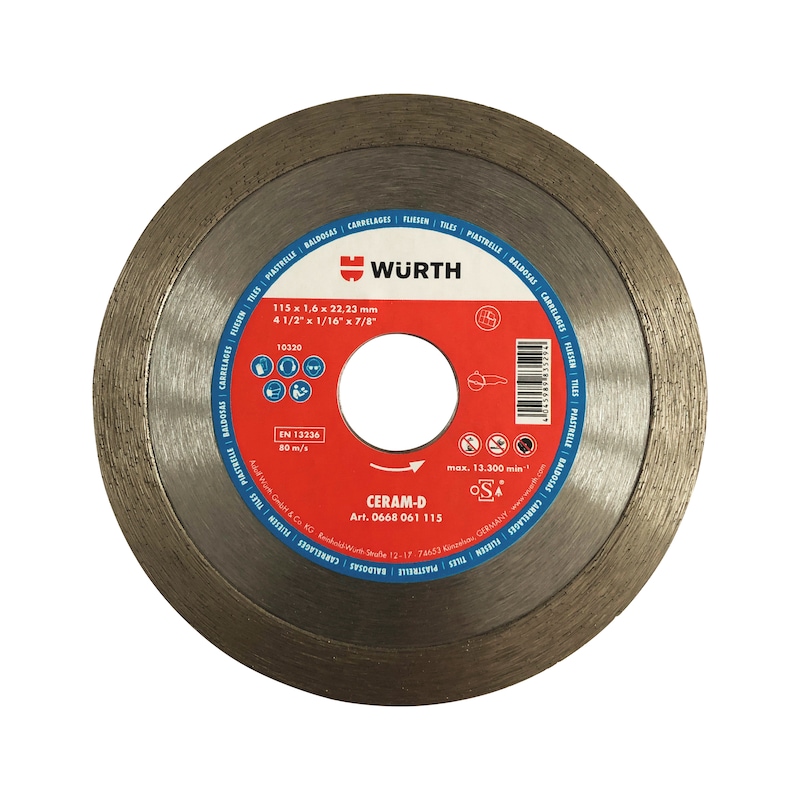 Disque diamant Ceram-D pour carrelage