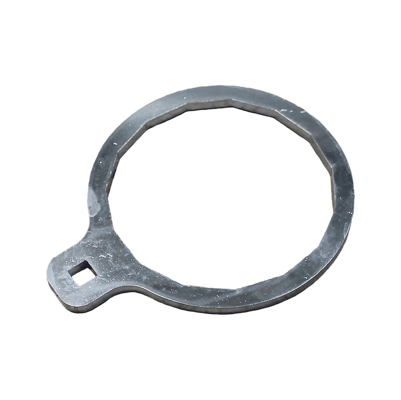 Chiave Per Filtro Olio A 14 Floretti - 64,5 Mm - Lega Di Alluminio - Per Motori 6-8 Cilindri - Foto 2