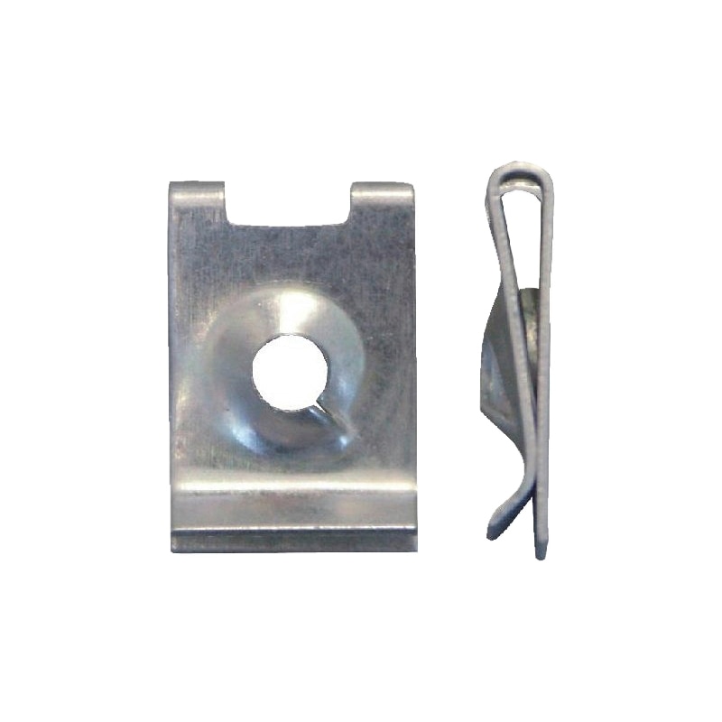 Sheet metal nut with closed screw-in area - NUT-SHTMET-BMW-(A3A)-L16,5MM-D4,2MM