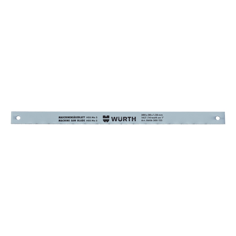Lame de scie alternative HSS pour inox et matériaux durs