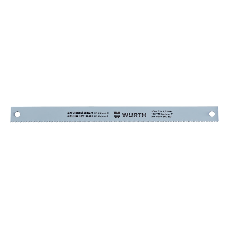 Lame de scie alternative HSS bimétal pour inox et matériaux difficiles