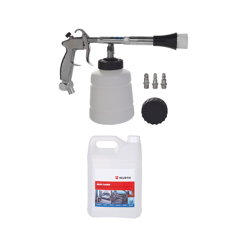 Lot pistolet de nettoyage Magic Cleaning Gun avec Magic Cleaner - 2 pcs