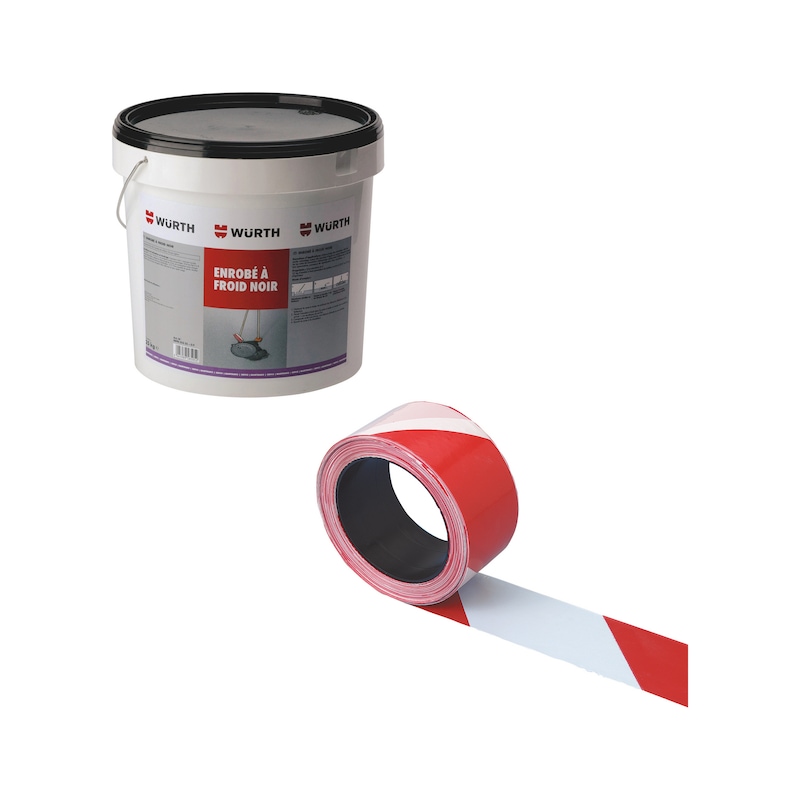 Lot d'enrobé à froid pour rebouchage voiries - 16 pcs