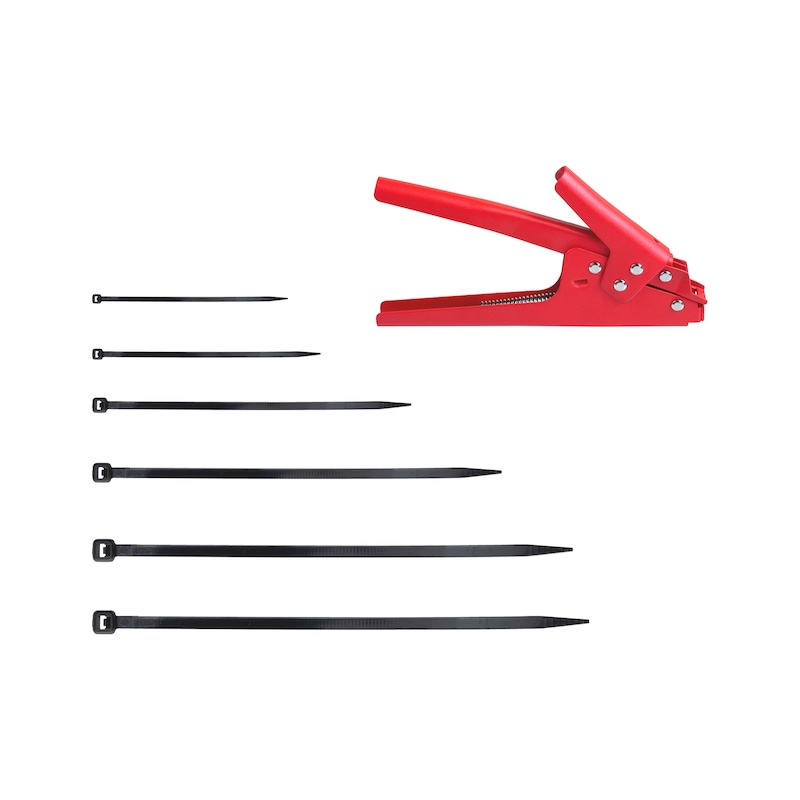 Lot de colliers attache-câble et pince - 601 pcs