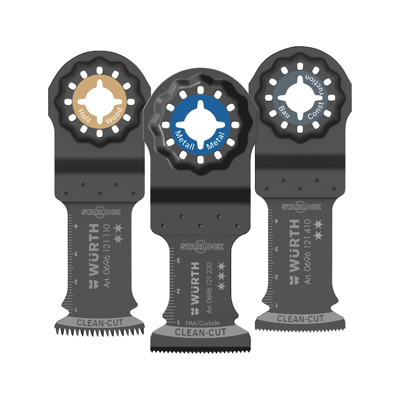 Lot de lames de scie Starlock pour couteau multi-usages - 25 pcs