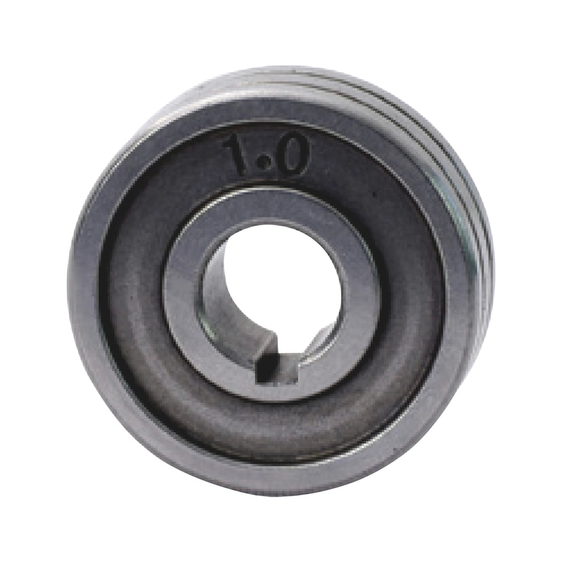 Trådfremføringsrulle