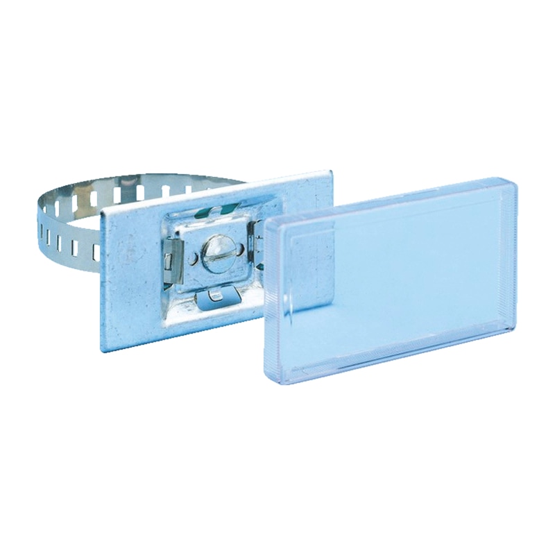 Support de panneau avec bande perforée en acier galvanisé