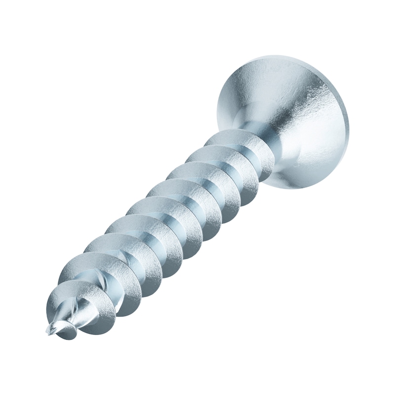 ASSY<SUP>®</SUP> 4 CS fittings screw Steel zinc plated full thread countersunk head - SCR-CS-WO-RW20-(A2K)-4X50/44