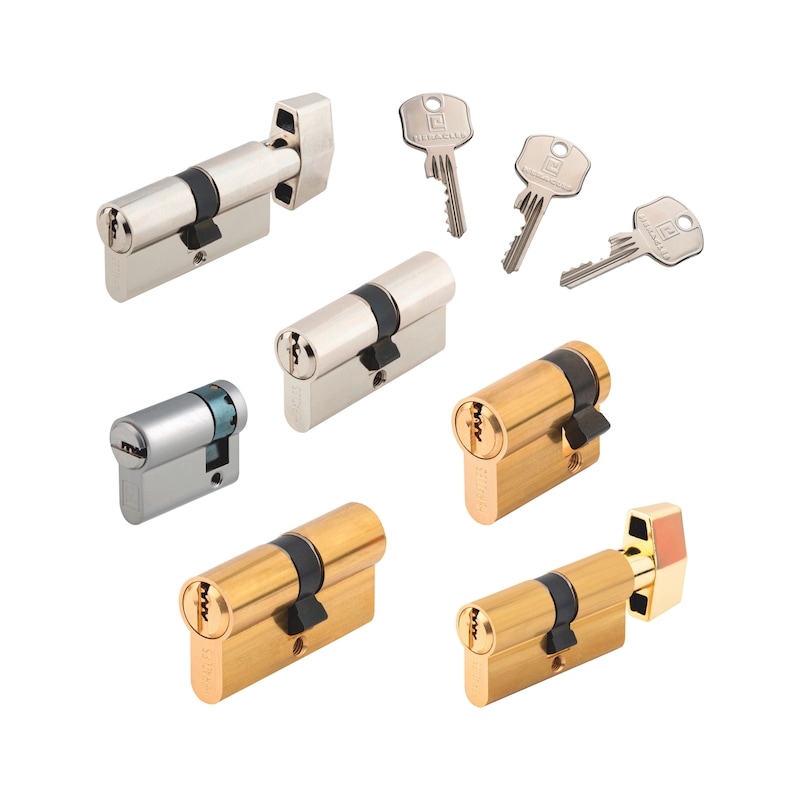 Cylindre européen PG avec 3 clés et 30 000 combinaisons