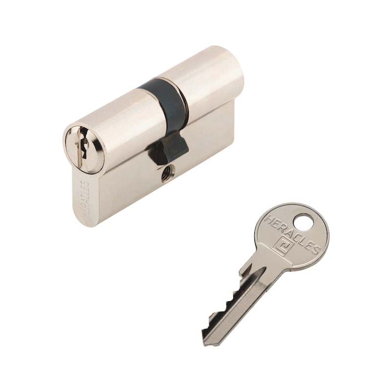 Cylindre européen avec 5 goupilles en laiton nickelé débrayable