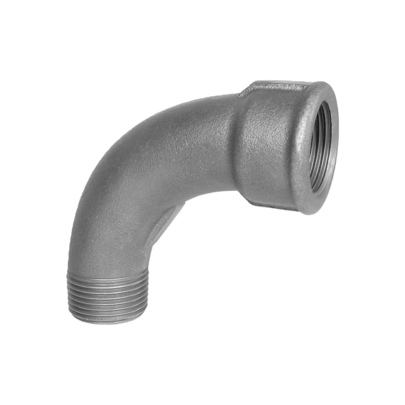 Raccord de tuyau coudé EN 10242 G4 galvanisé à chaud