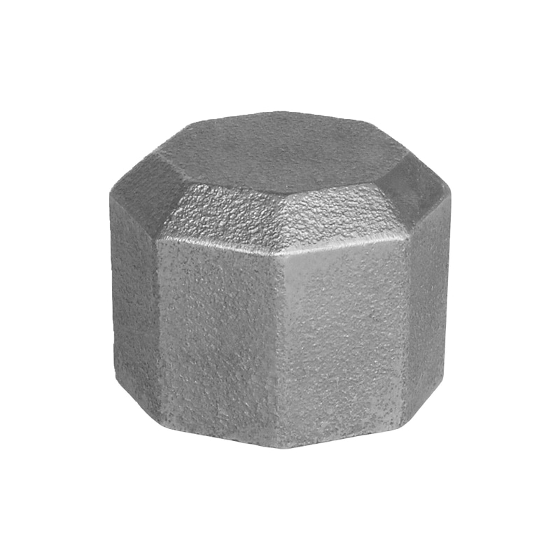 Raccord de tuyau bouchon EN 10242 T1 galvanisé à chaud