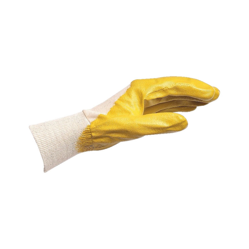Gants de protection nitrile jaune Economy
