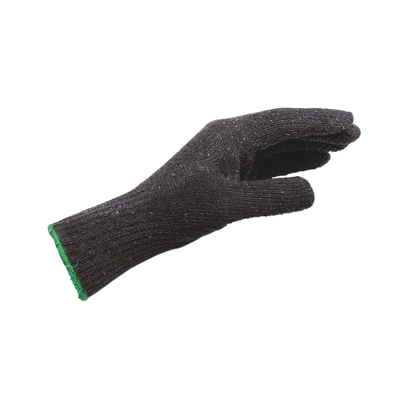 Gants de protection tricotés Economy avec picots antidérapants