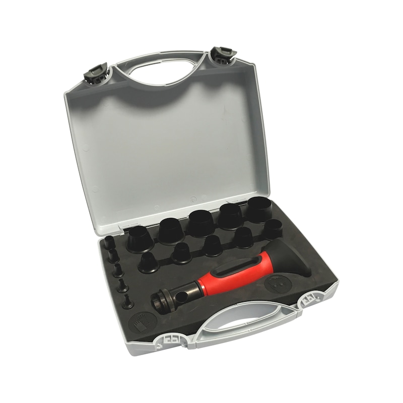 Coffret d'emporte-pièces - 16 pièces - Ø3 à 30 mm