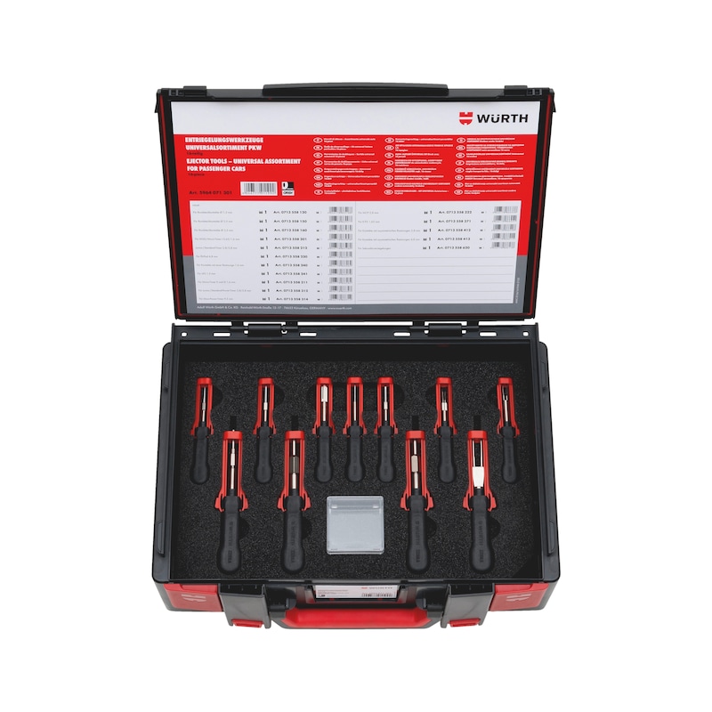 Coffret d'extracteurs de cosses pour auto - 16 pcs - Sysko