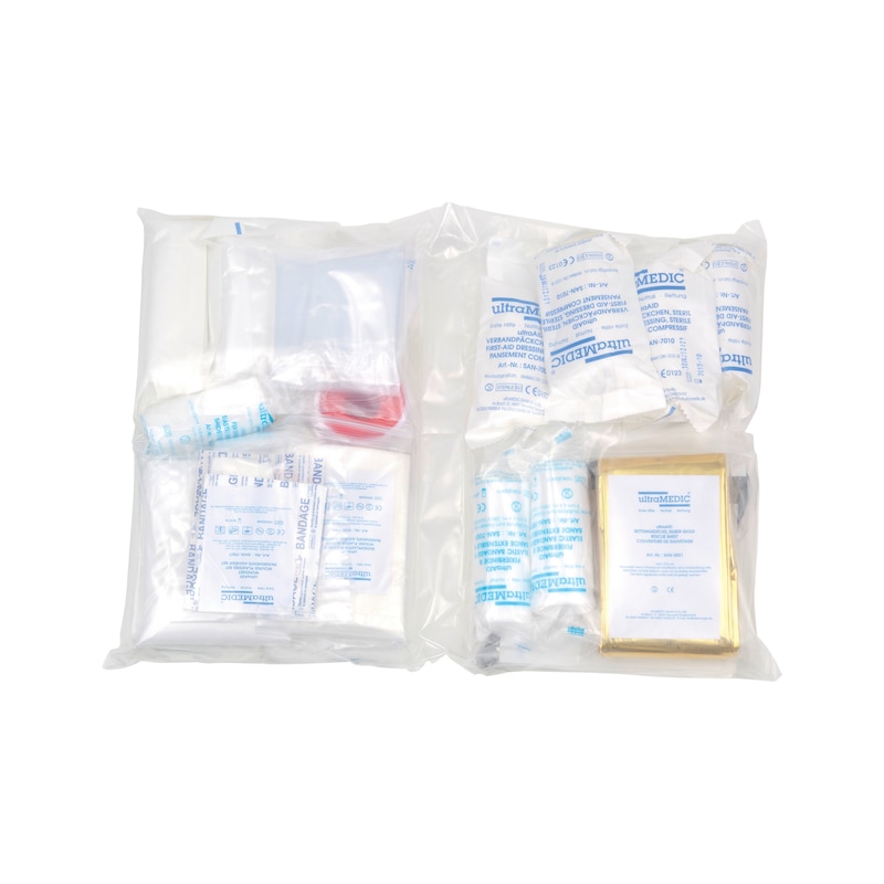 Kit de recharge pour trousse de premier secours - 66 pièces