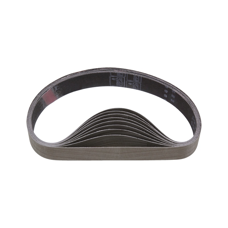 Courroie abrasive en oxyde d'aluminium pour ponceuse à bande pour tubes