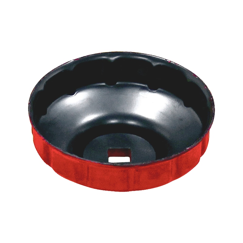 Clé pour filtre à huile rainures 76mmx12