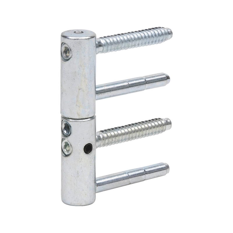 Charnière 3D 16 mm pour portes et fenêtres à feuillure