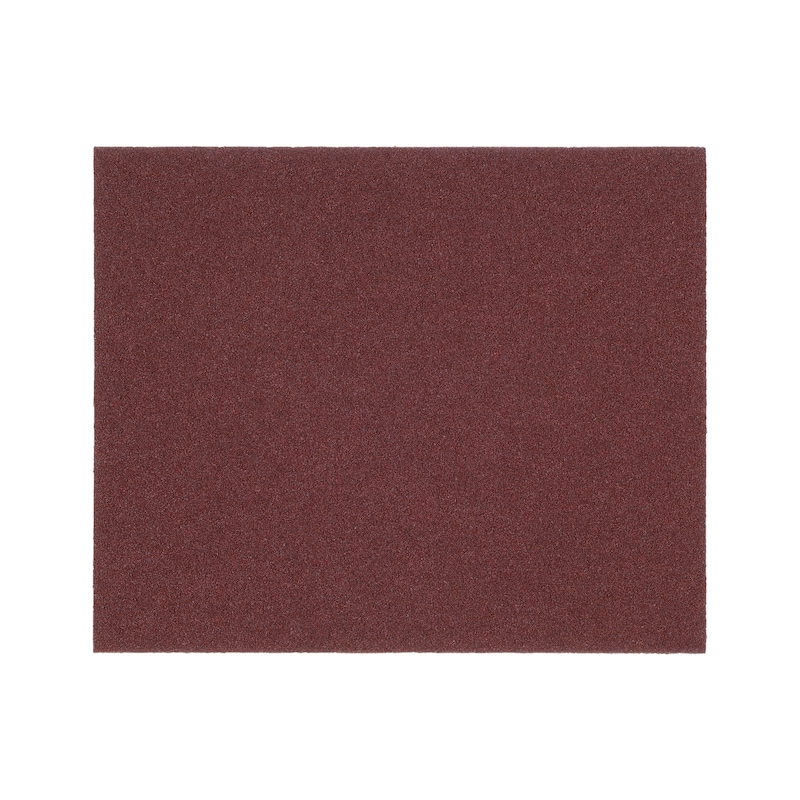 Feuille de toile abrasive pour ponçage manuel - grain 40 à 400